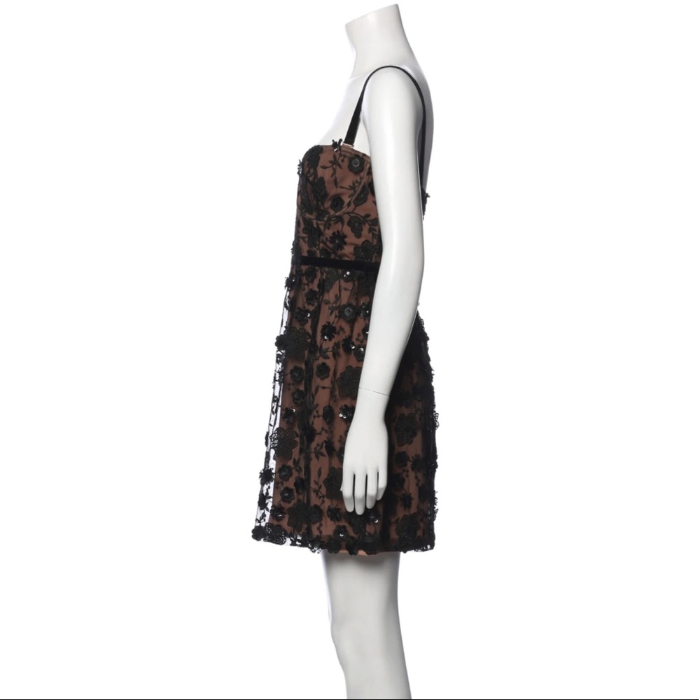New For Love and Lemons Beatrice Embellished Lace Mini Dress M - Picture 14 of 15